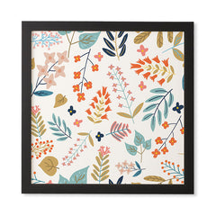 83 Oranges Botanical Harmony Framed Wall Art