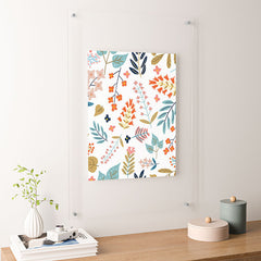 83 Oranges Botanical Harmony Floating Acrylic Print