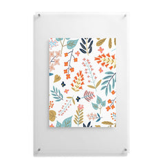 83 Oranges Botanical Harmony Floating Acrylic Print