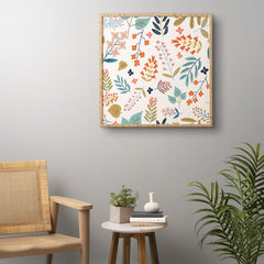 83 Oranges Botanical Harmony Framed Wall Art