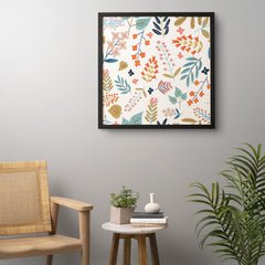 83 Oranges Botanical Harmony Framed Wall Art