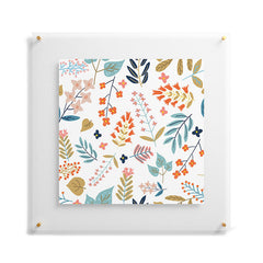 83 Oranges Botanical Harmony Floating Acrylic Print