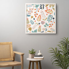 83 Oranges Botanical Harmony Framed Wall Art