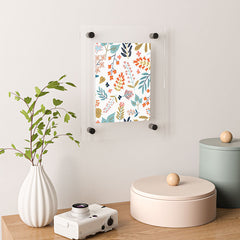 83 Oranges Botanical Harmony Floating Acrylic Print