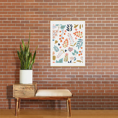 83 Oranges Botanical Harmony Art Print