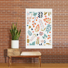 83 Oranges Botanical Harmony Art Print