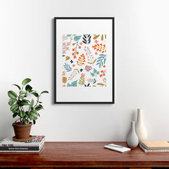 83 Oranges Botanical Harmony Framed Art Print