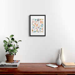 83 Oranges Botanical Harmony Framed Art Print