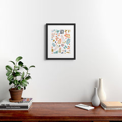 83 Oranges Botanical Harmony Framed Art Print