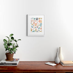 83 Oranges Botanical Harmony Framed Art Print