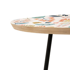 83 Oranges Botanical Harmony Round Side Table