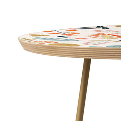 83 Oranges Botanical Harmony Round Side Table