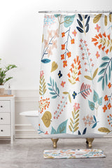 83 Oranges Botanical Harmony Memory Foam Bath Mat