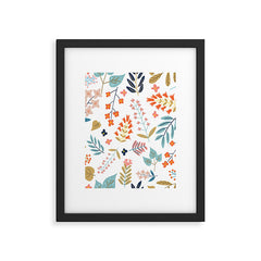 83 Oranges Botanical Harmony Framed Art Print
