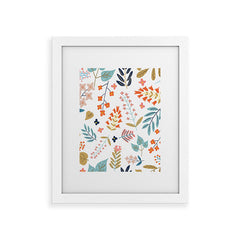 83 Oranges Botanical Harmony Framed Art Print