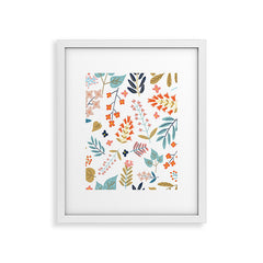 83 Oranges Botanical Harmony Framed Art Print