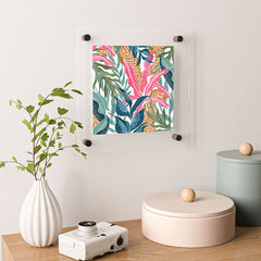 83 Oranges Botanicalia Floating Acrylic Print