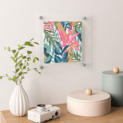 83 Oranges Botanicalia Floating Acrylic Print