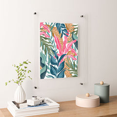 83 Oranges Botanicalia Floating Acrylic Print