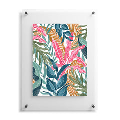 83 Oranges Botanicalia Floating Acrylic Print