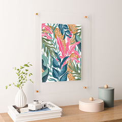 83 Oranges Botanicalia Floating Acrylic Print