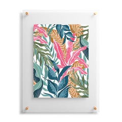 83 Oranges Botanicalia Floating Acrylic Print