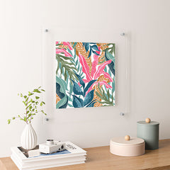 83 Oranges Botanicalia Floating Acrylic Print