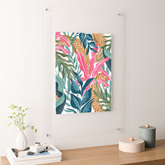83 Oranges Botanicalia Floating Acrylic Print
