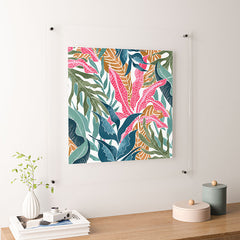 83 Oranges Botanicalia Floating Acrylic Print