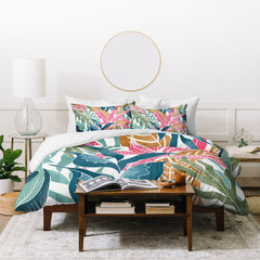 83 Oranges Botanicalia Duvet Cover