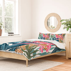 83 Oranges Botanicalia Duvet Cover