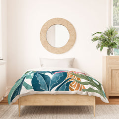 83 Oranges Botanicalia Duvet Cover