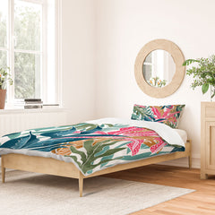 83 Oranges Botanicalia Duvet Cover