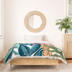 83 Oranges Botanicalia Duvet Cover