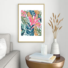 83 Oranges Botanicalia Metal Framed Art Print