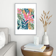 83 Oranges Botanicalia Metal Framed Art Print