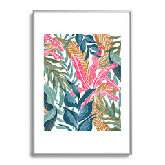 83 Oranges Botanicalia Metal Framed Art Print