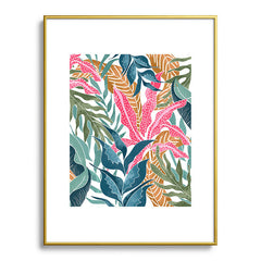 83 Oranges Botanicalia Metal Framed Art Print