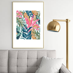 83 Oranges Botanicalia Metal Framed Art Print