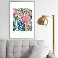 83 Oranges Botanicalia Metal Framed Art Print