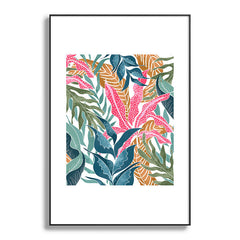 83 Oranges Botanicalia Metal Framed Art Print