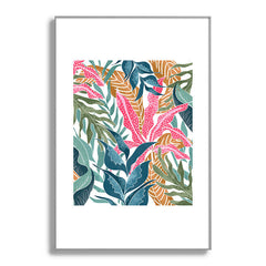83 Oranges Botanicalia Metal Framed Art Print