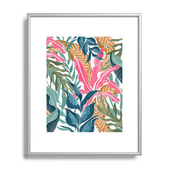 83 Oranges Botanicalia Metal Framed Art Print