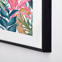 83 Oranges Botanicalia Metal Framed Art Print