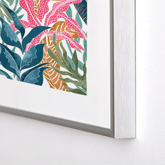 83 Oranges Botanicalia Metal Framed Art Print