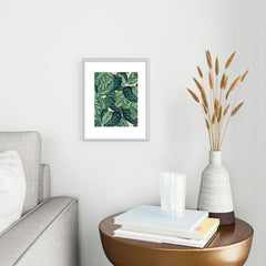 83 Oranges Botany Metal Framed Art Print