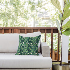 83 Oranges Botany Outdoor Throw Pillow