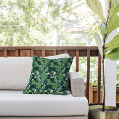 83 Oranges Botany Outdoor Throw Pillow