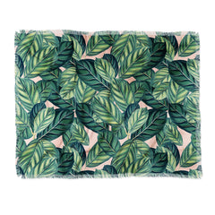 83 Oranges Botany Throw Blanket