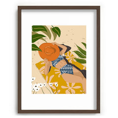83 Oranges Bring Your Own Sunshine Recessed Framing Rectangle